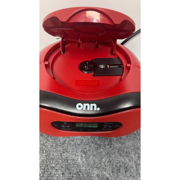 Onn Groove Boombox CD Player Portable Bluetooth wireless Technology - Picture 4 of 6